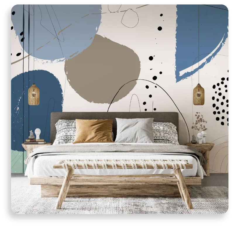 Creativity and professionalism through geometric shape